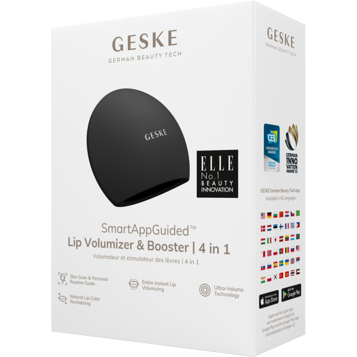 Пристрій для збільшення обʼєму губ GESKE Lip Volumizer&Booster 4в1 Big gray