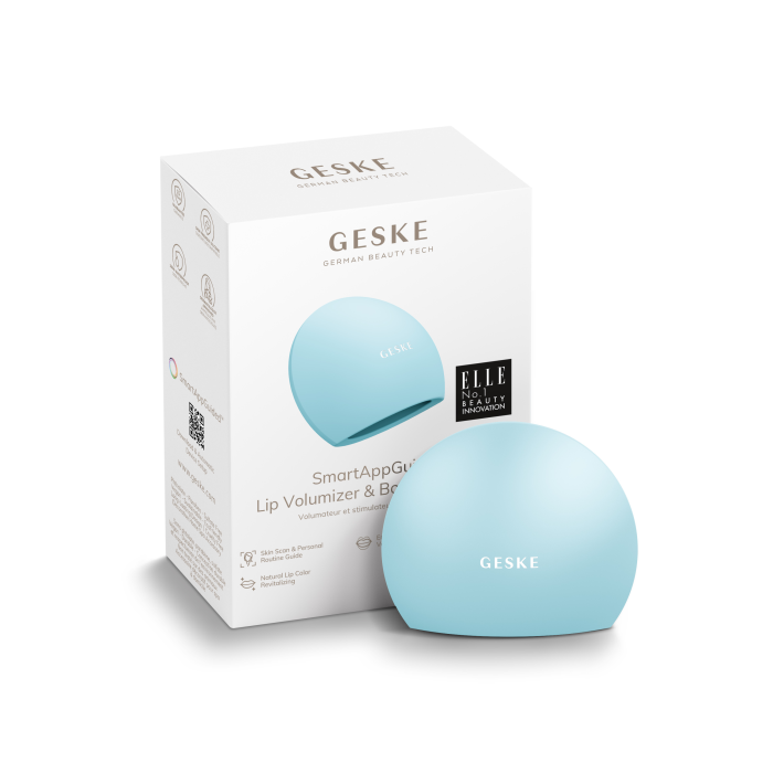 Пристрій для збільшення обʼєму губ GESKE Lip Volumizer&Booster 4в1 Big turquoise
