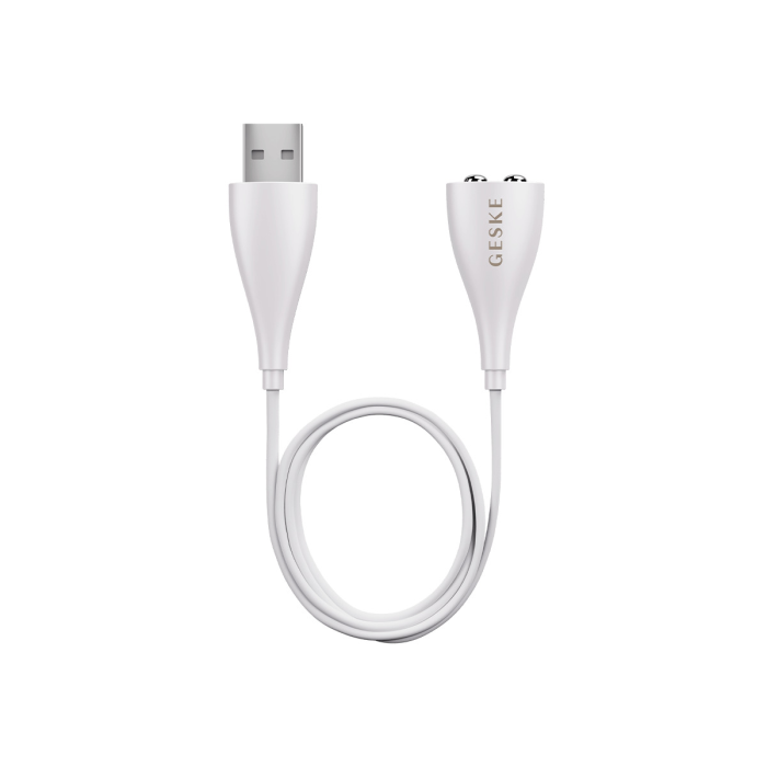 Магнітний USB кабель GESKE Magnetic USB Cable white