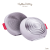 Електронна ультразвукова термощітка для обличчя GESKE Sonic Thermo Facial Brush 5в1 by Hello Kitty purple