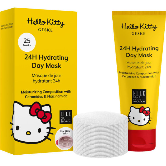 Добова зволожувальна денна маска GESKE 24H Hydrating Day Mask by Hello Kitty Oval