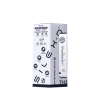 Анальна пробка SilexD Model 2, size M, чорна, двошарова, з ефектом пам’яті, діаметр 4 см