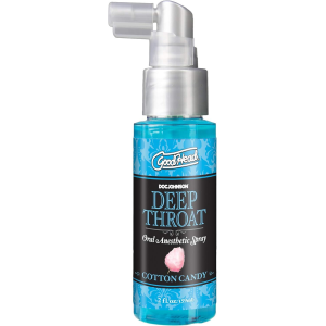 Спрей для мінету Doc Johnson GoodHead DeepThroat Spray - Cotton Candy 59 мл для глибокого мінету