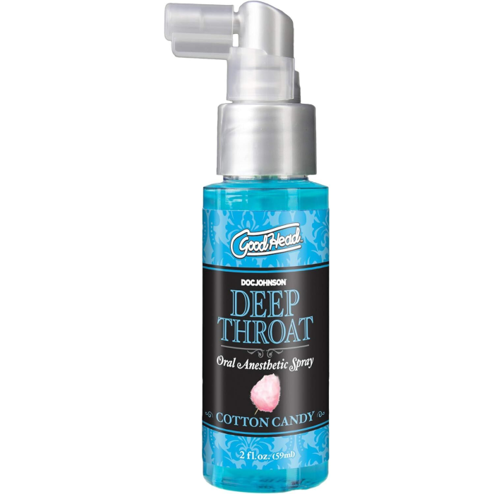 Спрей для мінету Doc Johnson GoodHead DeepThroat Spray - Cotton Candy 59 мл для глибокого мінету