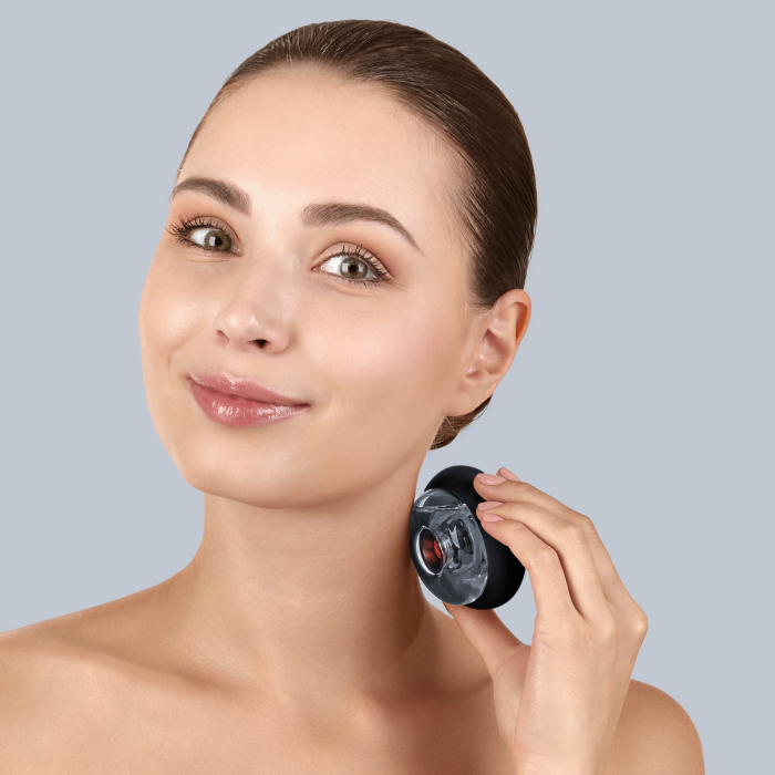 Масажер для обличчя та тіла GESKE Sonic Cool&Warm Face and Body Massager 9в1 black