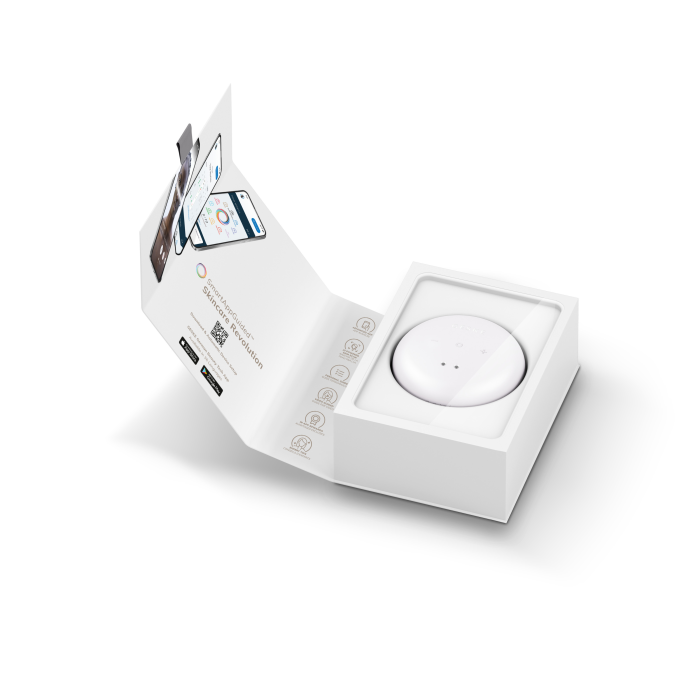 Масажер для обличчя та тіла GESKE Sonic Cool&Warm Face and Body Massager 9в1 starlight