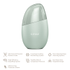Масажер для обличчя GESKE Cool&Warm Eye and Face Massager 7в1 green