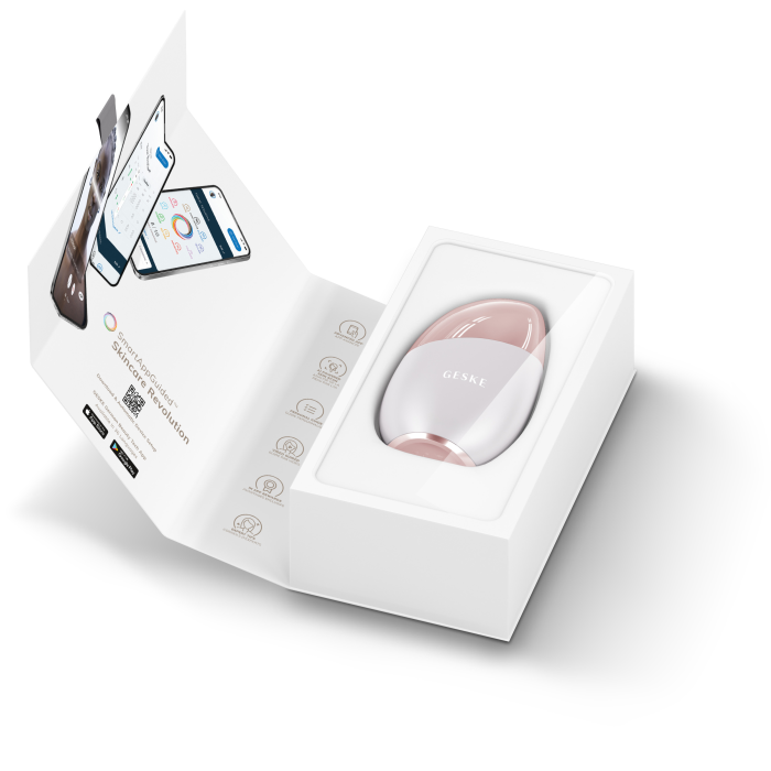 Масажер для обличчя GESKE Cool&Warm Eye and Face Massager 7в1 starlight