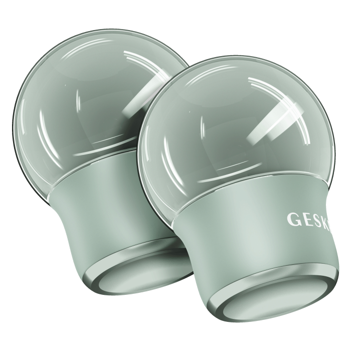 Масажер для обличчя і тіла GESKE Cool&Warm Face and Body Massager 7в1 green
