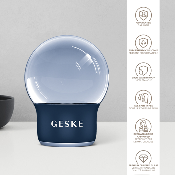 Масажер для обличчя і тіла GESKE Cool&Warm Face and Body Massager 7в1 midnight