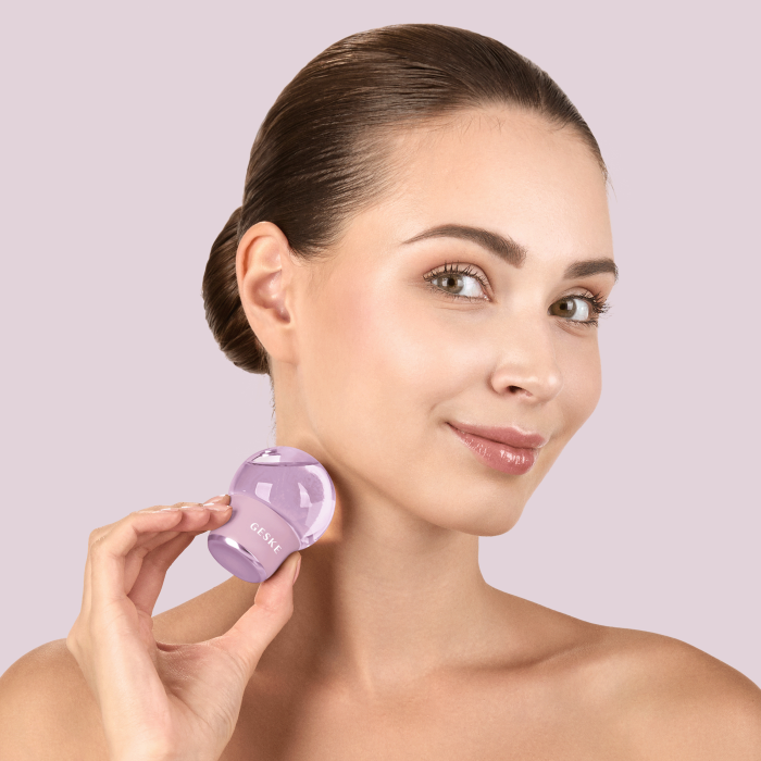 Масажер для обличчя і тіла GESKE Cool&Warm Face and Body Massager 7в1 pink