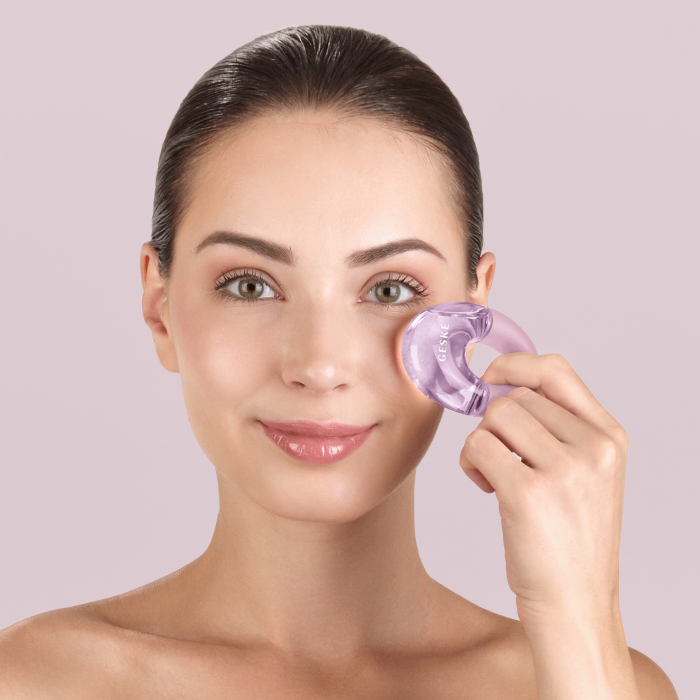 Масажер для очей GESKE Cool&Warm Eye Massager 7в1 pink