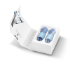Подвійний масажер для очей GESKE Cool&Warm Duo Eye Massager 7в1 aquamarine
