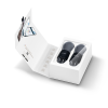 Подвійний масажер для очей GESKE Cool&Warm Duo Eye Massager 7в1 black