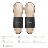 Подвійний масажер для очей GESKE Cool&Warm Duo Eye Massager 7в1 gray