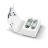 Подвійний масажер для очей GESKE Cool&Warm Duo Eye Massager 7в1 green