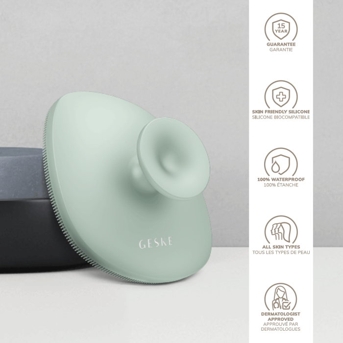 Щітка для тіла GESKE Body Brush 4в1 green