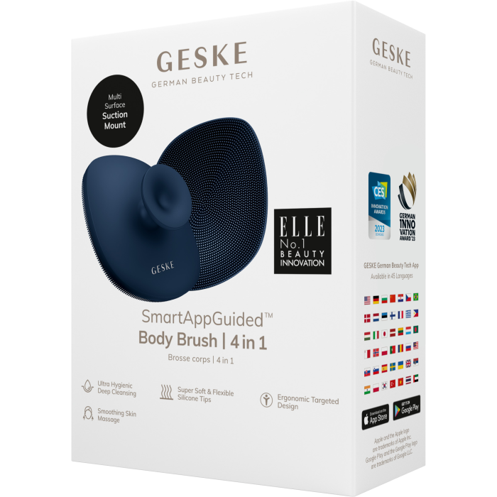 Щітка для тіла GESKE Body Brush 4в1 midnight