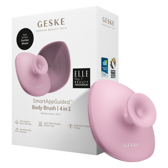 Щітка для тіла GESKE Body Brush 4в1 pink