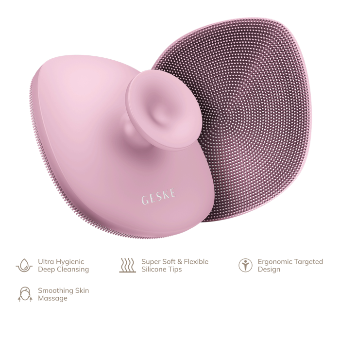 Щітка для тіла GESKE Body Brush 4в1 pink