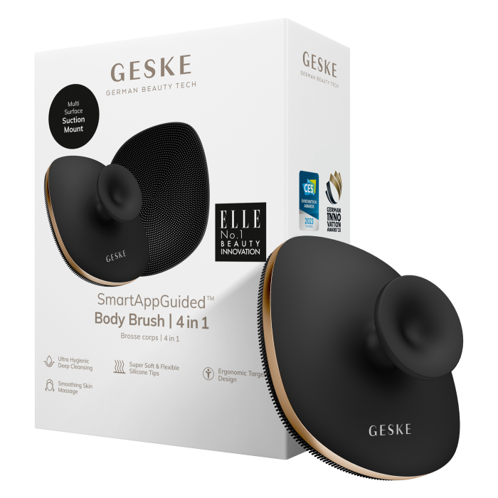 Щітка для тіла GESKE Body Brush 4в1 gray