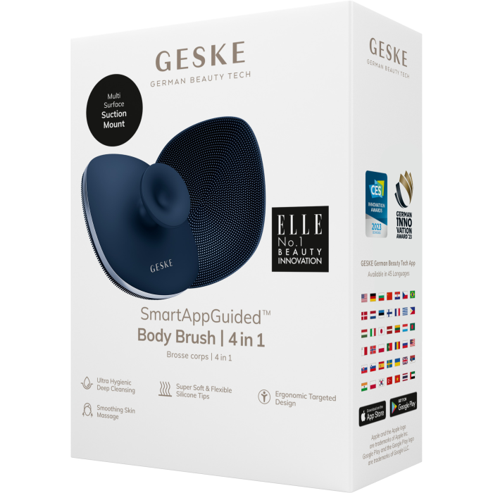 Щітка для тіла GESKE Body Brush 4в1 midnight