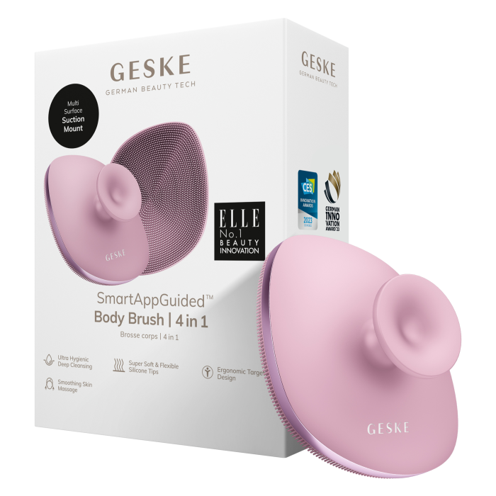 Щітка для тіла GESKE Body Brush 4в1 pink