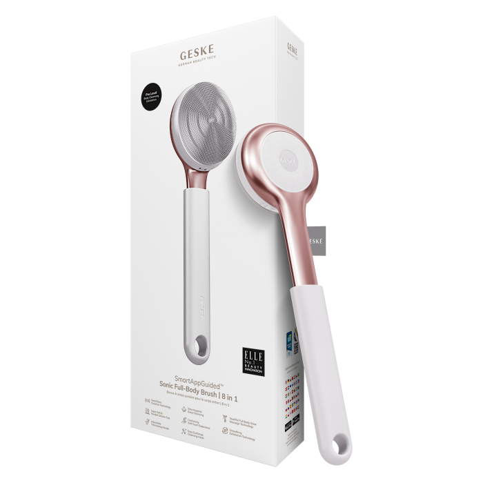 Ультразвукова щітка для всього тіла GESKE Sonic Full-Body Brush&Intensive Exfoliator 8в1 starlight