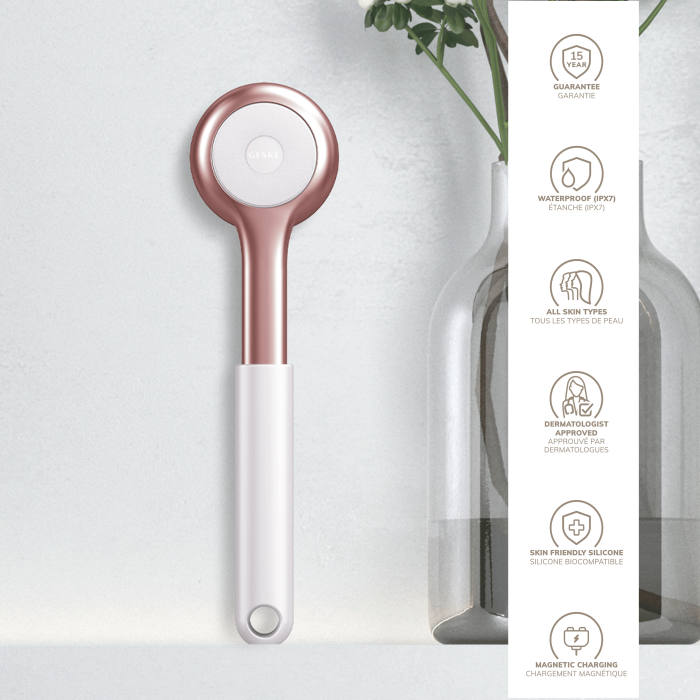 Ультразвукова щітка для всього тіла GESKE Sonic Full-Body Brush&Intensive Exfoliator 8в1 starlight