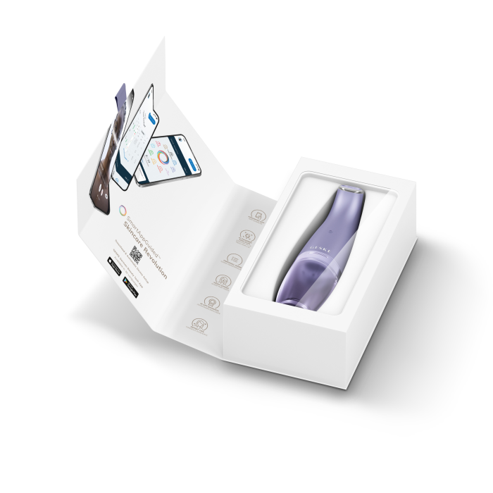 Очищуючий засіб для обличчя GESKE Aqua-Stream Face Cleanser 8в1 purple