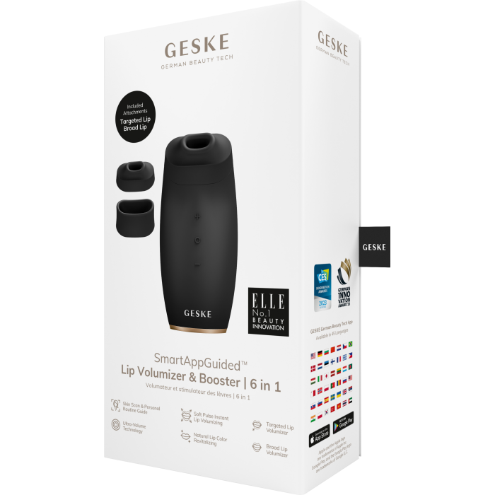 Пристрій для збільшення об'єму губ GESKE Lip Volumizer&Booster 6в1 gray