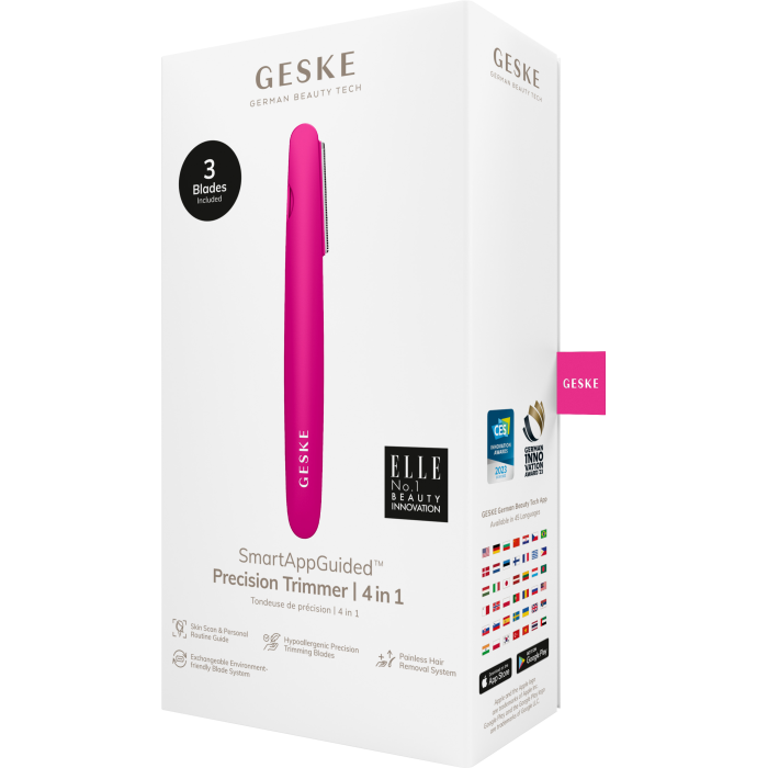 Тример GESKE Precision Trimmer 4в1 magenta