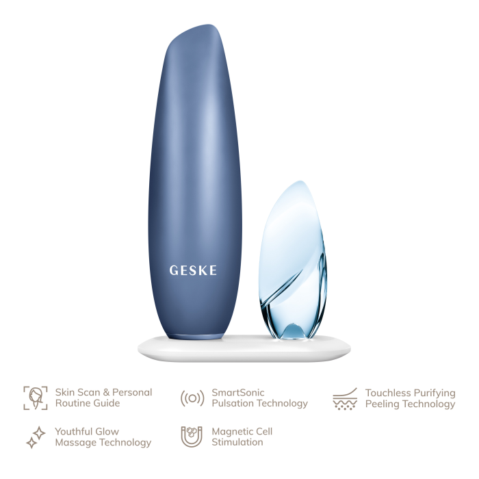 Безконтактна магнітна пілінг-маска GESKE Touchless Magnetic Peeling Mask 5в1 aquamarine