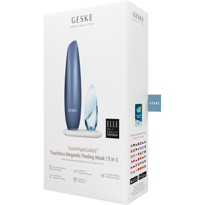 Безконтактна магнітна пілінг-маска GESKE Touchless Magnetic Peeling Mask 5в1 aquamarine