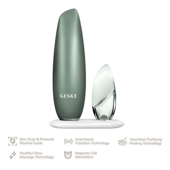 Безконтактна магнітна пілінг-маска GESKE Touchless Magnetic Peeling Mask 5в1 green