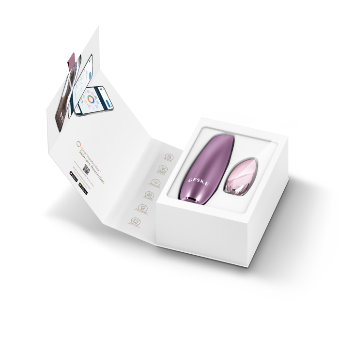Безконтактна магнітна пілінг-маска GESKE Touchless Magnetic Peeling Mask 5в1 pink
