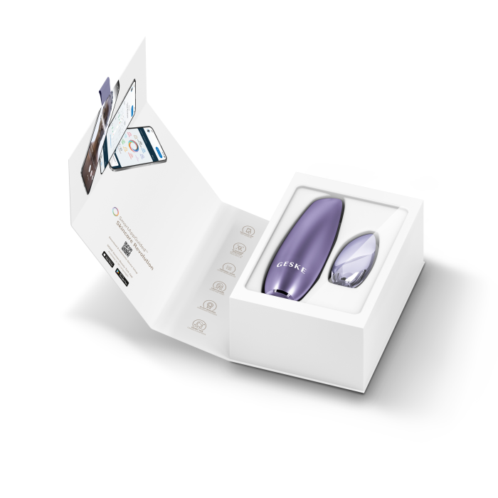 Безконтактна магнітна пілінг-маска GESKE Touchless Magnetic Peeling Mask 5в1 purple