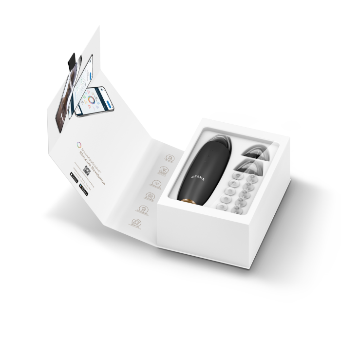 Мікродермабразійний пристрій для видалення чорних цяток GESKE MicroDermabrasion Blackhead Remover 7в1 gray