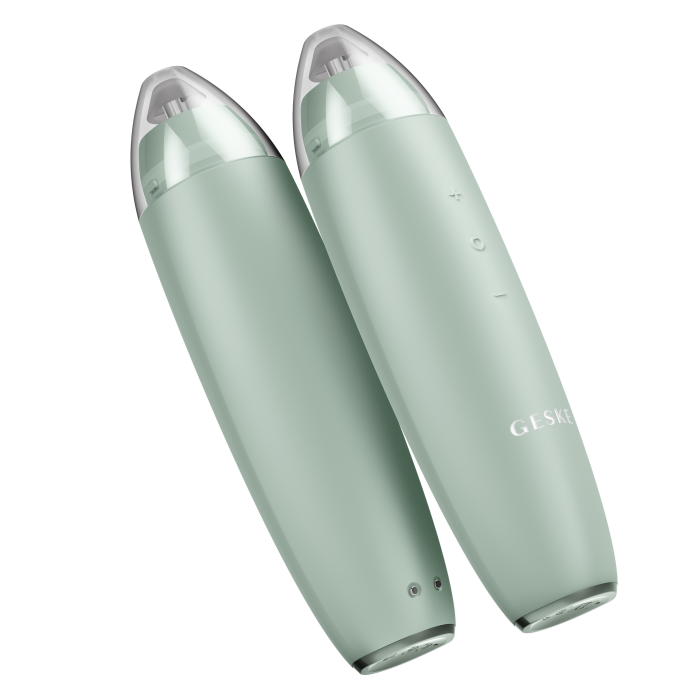 Мікродермабразійний пристрій для видалення чорних цяток GESKE MicroDermabrasion Blackhead Remover 7в1 green