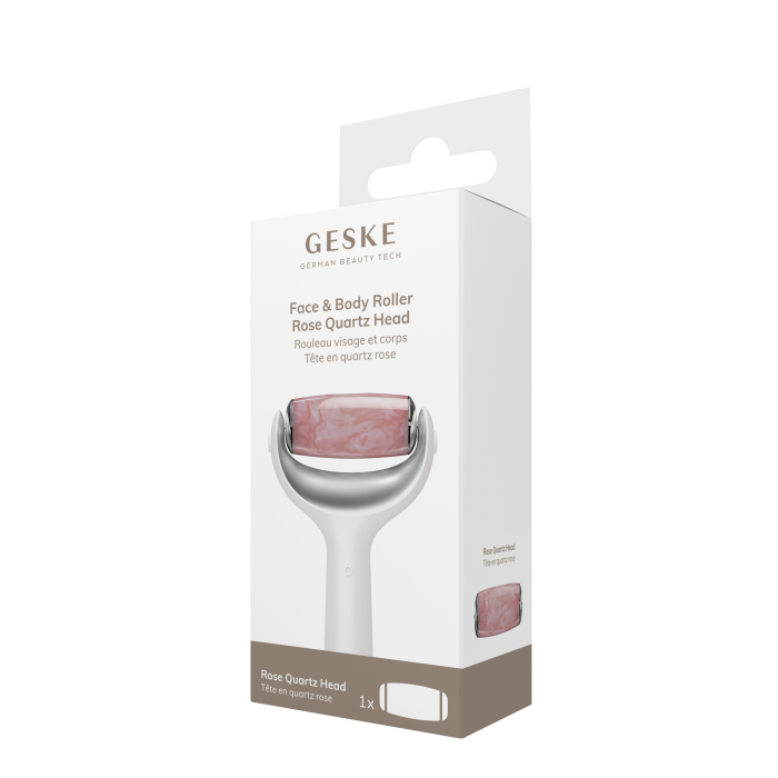 Насадка GESKE Face&Body Roller Rose Quartz Head