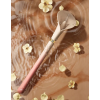 Розкішний вібромасажер Zalo – Calla Blossom Pink, двосторонній, 2 мотори