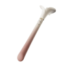 Розкішний вібромасажер Zalo – Calla Blossom Pink, двосторонній, 2 мотори