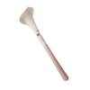 Розкішний вібромасажер Zalo – Calla Blossom Pink, двосторонній, 2 мотори