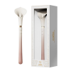 Розкішний вібромасажер Zalo – Calla Blossom Pink, двосторонній, 2 мотори