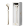 Розкішний вібромасажер Zalo – Calla Ivory White, двосторонній, 2 мотори
