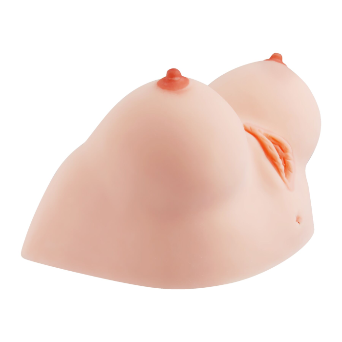 Мастурбатор Kokos Juilana Breast 2WayPlus з функцією масажу та вібрацією