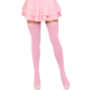 Щільні непрозорі панчохи Leg Avenue Opaque Nylon Thigh Highs Pink, One Size