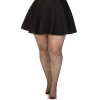 Колготки Leg Avenue Rhinestone micro net tights Plus size Black, дрібна сітка, стрази
