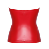 Корсет Noir Handmade F355 Red powerwetlook corset - S