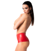 Шорти Noir Handmade F356 Red powerwetlook shorts - L